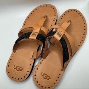 UGG Sandals - Black and Brown
